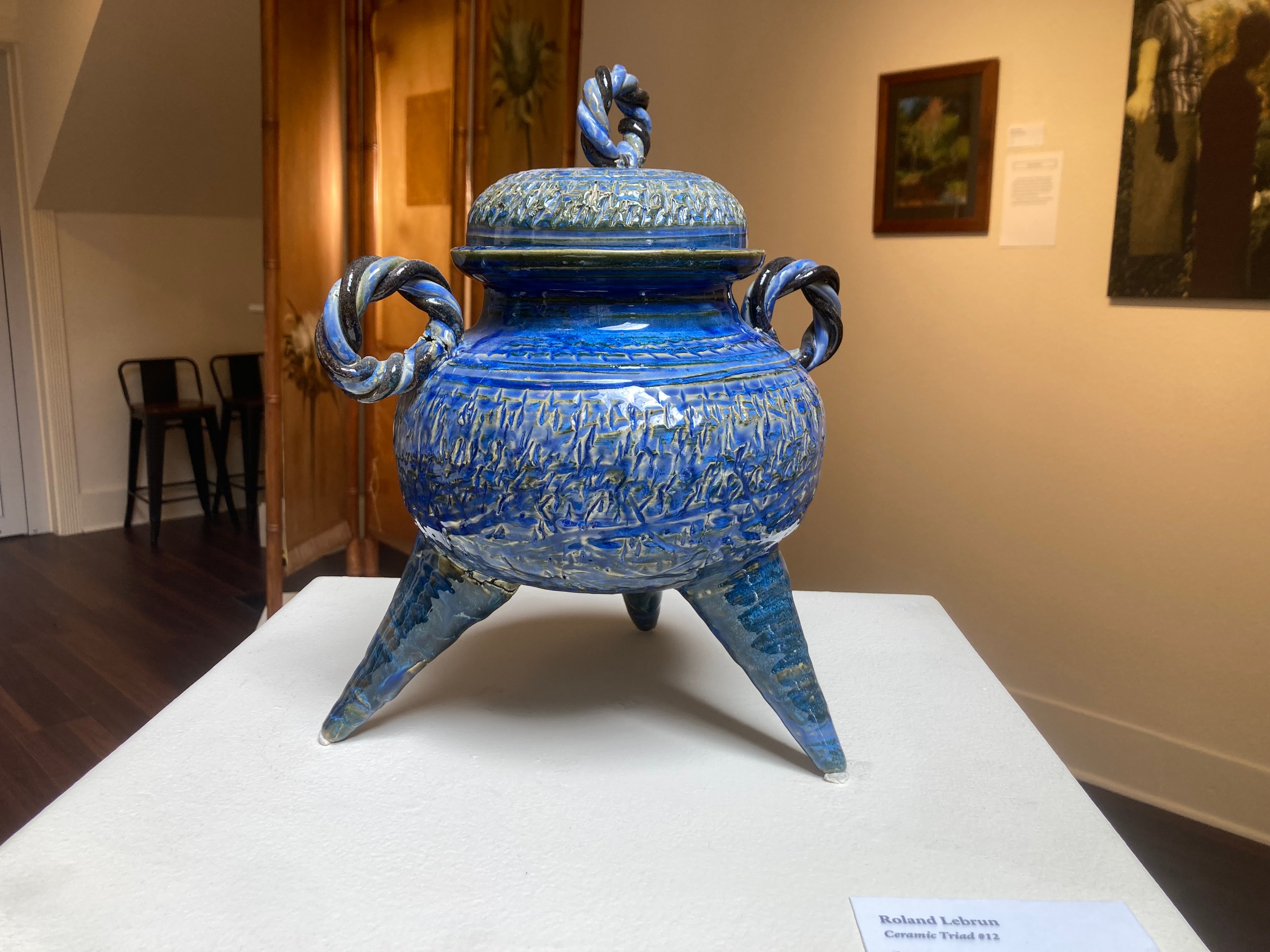 Ceramic Triad No. 12 by Roland Lebrun